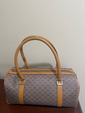 Authentic Gucci Monogram Gucci Vintage Gucci Handbag Gucci designer bag